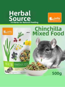 jolly pet products | Herbal Chinchilla Food 500g
