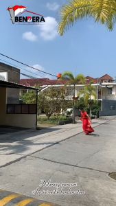 Bendera Background Panggung 5 Gelombang (4 Meter)