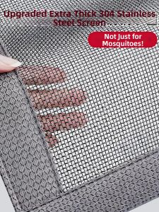 ZTION | Special Thick Easy-Install Stainless Steel Insect Screen