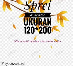 sprei homemade ukuran 120 muat 2