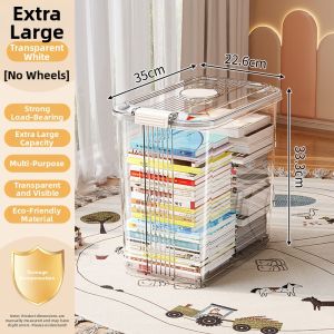 MEIZHUFU | Dustproof Mobile Toy Storage Box