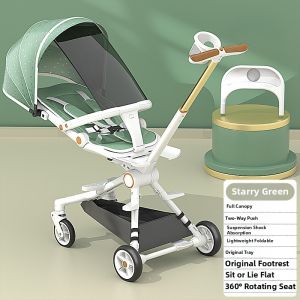 LIWAN | Foldable Bi-directional High View Baby Stroller Anti-topple