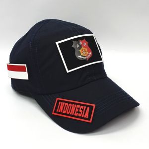 Topi PENYIDIK Tactical PDL Kamuflase dan Warna Free 3 Patch Emblem Prepet Perekat Velkro