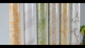 PVC marble pattern kitchen decorative wallpaper waterproof and oil-proof sticker thickened dining table sticker