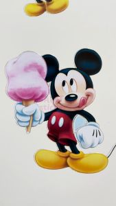 Gambar Tempel Laser Sticker Stiker Laser Anak Karaker Kartun Doraemon