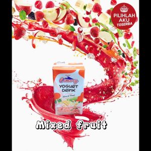 CIMORY YOGURT Drink MIXED FRUIT MINI 125 ml - ( HARGA 1 DUS ISI 40 )