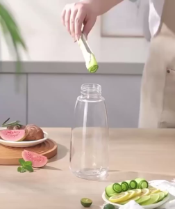 Food Grade Glass /pp Container Bottle with Filter for Coffee Cold Brew Tea Fruit Beverage