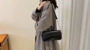 2023 baru tas wanita denim retro tas bahu jinjing half moon underarmTas VintageTas EleganTas Pesta BAO085