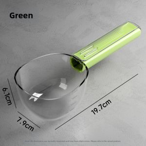 HELLOLEIBOO | Long-handled Measuring Spoon for Pet Food with Graduations