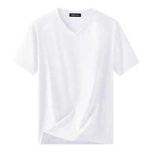 MiiOW | เสื้อยืดแขนสั้นผ้าโมดอลชายคอวี MiiOW Cat Man ทรงหลวม ระบายอากาศได้ดี ป้องกันแบคทีเรีย 2 ด้าน ผ้าไหมน้ำแข็ง ฤดูร้อน 2025