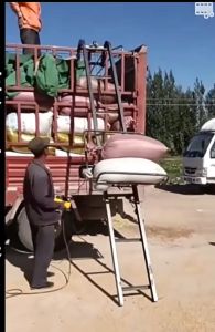 Lorry Uploading & Lifting Machine