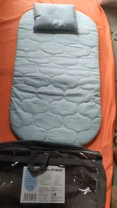 Bộ nệm gối Autoru cho bé 100% Cotton thiên nhiên  Polyester chống thấm kháng khuẩn Nệm: 92 x 50 cm Gối: 28 x 22 cm