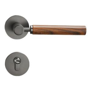 BAIBO | Magnetic Silent Retro Wooden Style New Chinese Indoor Door Lock