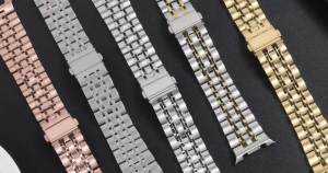 CRESTED | Metal Strap For Samsung Galaxy Watch 8 40mm 44mm Stainless Steel Watchband Bracelet Correa For Samsung Watch 8 classic 46mm band