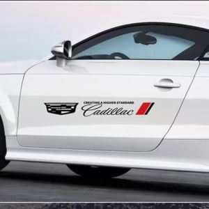 Car Body Decoration Stickers Cadillac XTS XT5 CT6 ATS Door Scratch Covering Decals Auto Accessories E2 Brand Universal Fit