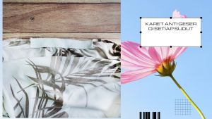 Sprei motif aesthetic elegant baru Queen - super king .size LP