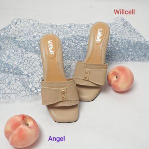 WILLCELL SANDAL HAK TAHU 5 CM NYAMAN DI PAKAI DENGAN FULL BUSA