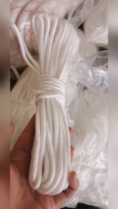 4MM-16MM pure white braided rope multifunctional nylon rope Hammock rope clothesline paracord rope Climbing rope lubricant