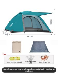 Hewolf | Double Layer Waterproof Portable Outdoor Camping Hiking Tent