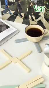 Tấm lót nồi silicon ECOCO cách nhiệt thu gọn đa năngchịu nhiệt lên đến 200 độ Miếng lót chén bát chống nóng thế hệ mới