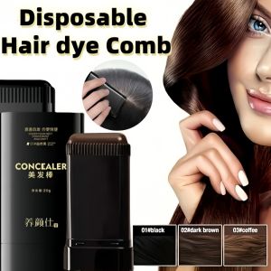 Disposable Organic Hair Color Stick 3s Covering White Hair Pure Plant Hair Dye Stick Pen Hair Cream