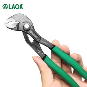 LAOA | LAOA Quick Adjust Pump Pliers 7/10V-Shaped Jaw Water Pump Pliers Pipe Clamp Gripping Tool for Plumbing Repair DIY