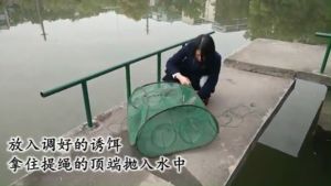 Folding Fishing Cage Eel Cage Hand Thrown Net Porous Shrimp Cage Mud Loach Square Cage 5/9/13Holes