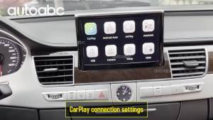 2025 New AUTOABC  Wireless Android Auto for Audi Car A8 2011-2017 Carplay Interface Mirror Link Air Play