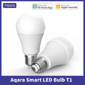 Aqara | Aqara Smart LED Bulb T1 E27 2700K-6500K 220-240V Smart Light Bulb Light Adjustable Color Temperature For Xiaomi Mi home HomeKit