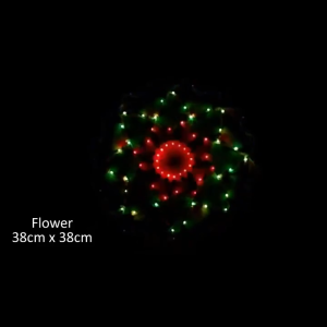 Anymore Christmas lantern parol with led lights Colorful Christmas Light Lamp  wall lights Decor  Support Led Parol Light Lantern Seasonal Lights Xmas Decoration for home Lantern Flower