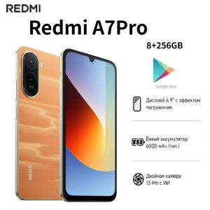 Redmi | Redmi phone Redmi A7 Pro 8 GB RAM 256 GB ROM 6.9 FHD+ Helio G85 Gaming Smartphone Dual 5G VoLTE 5000mAh Dual Rear Camera