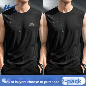 Warrior | Summer Black Quick-Dry Ice Silk Tank Top