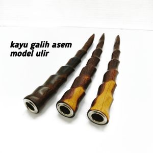 Once cangklong kayu kelor hitam liwung nogosari stigi bajakah kemuning gading motif ulir INZ09