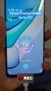 Vivo 66W FlashCharge 2.0 Adapter & Cable Set | Super Fast Charging for Vivo X Series & V Series | USB To Type-C | 3-Pin Malaysia Plug