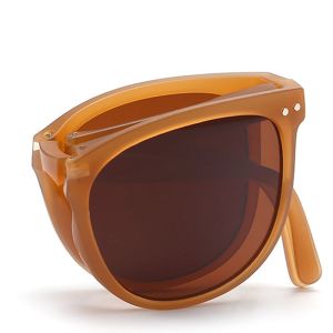 2023 New Womens Fashion Folding Sunglasses Womens Brand Designer Glasses Oval Glasses Lady Retro Sunglasses UV400 Protect