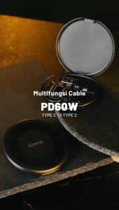COPPER CP5007 – Kabel Adaptor Multifungsi 60W PD + Box Penyimpanan (Type C | Lightning | Micro USB | Type A)