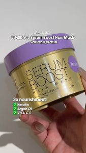 LUCIDO-L Serum Boost Hair Mask Keratin 250gr