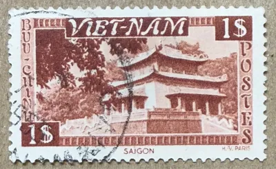Tem sưu tập QG Việt Nam 1951: Thắng cảnh Việt Nam
