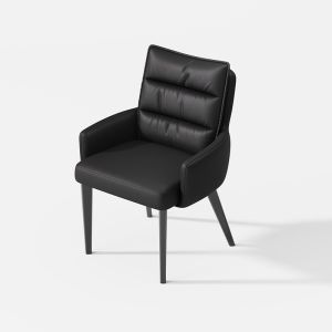 Counter Clockwise Luxury Soft Padded Italian Style Dining Chair for Home Use And Card Room Comfortable Seat Leisurely Design