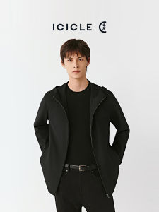 ICICLE | Fall Season Wool Spun Check Texture Jacket