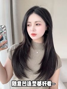 🔥Tamia👍Fluffy One-piece Wig High-layer Micro-curl Wig Women Invisible Seamless Wig