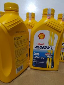 OLI SHELL ADVANCE AX5 1L15W-40 SHELL