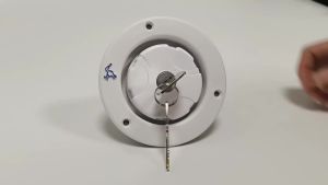 Nắp Đậy Cửa Cấp Nước Sạch KAK Gravity Cho Xe RV Xe Caravan Xe Cắm Trại Xe Kéo - Nắp Bình Chứa Nước 85mm Cho Xe Nhà Lưu Động