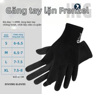 FRENZEL | Găng Tay Lặn Bảo Vệ Chống Trượt Giữ Nhiệt Cao Su Đàn Hồi 1.5mm