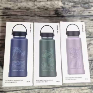 Bình Giữ Nhiệt LocknLock Riga Tumbler Có Lưới Lọc Trà Chất Liệu Thép Không Gỉ LHC4160-897ml