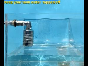 1/2" 3/4 Auto Fill Shut off Water Tank Float Valve 304 Stainless Steel Mini Water Float Valve