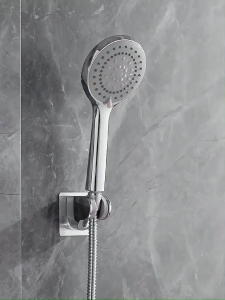 Universal Pressurized Handheld Shower Set Head Large Panel 5 Mode Bathroom Bidet Sprayer Faucet Pipe Water Hose