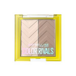 Maybelline New York Dual Tone Eyeshadow Palette Fine Matte Sparkle Shadow Makeup Gift for Christmas Suitable for Various Skin Types