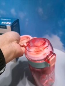 กระติกน้ำ back to school collection หลอดซิลิโคน เปิดฝาได้ง่าย (BOT97)