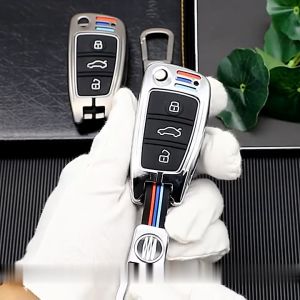 Ốp Bảo Vệ Chìa Khóa Phản Quang Audi A3 A4 A5 A6 A7 A8 A4L A6L Q5 Q7